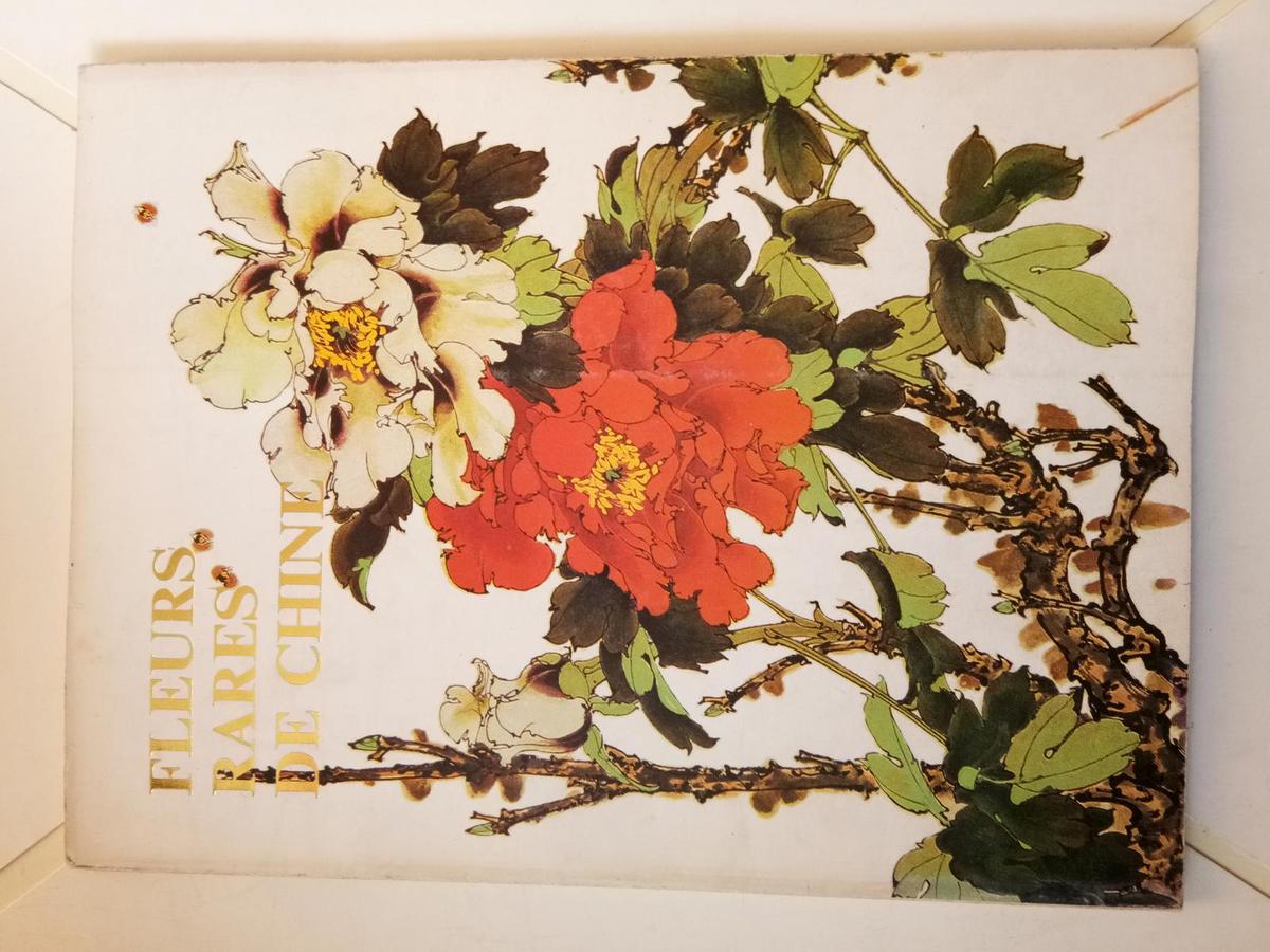 FLEURS RARES DE CHINE（中國稀有的花）英文版