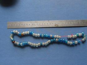 清代或民国琉璃珠57颗，收藏做手串非常漂亮！如图，包老包真！