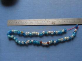 清代或民国琉璃珠72颗，收藏做手串非常漂亮！如图，包老包真！