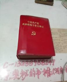 中国共产党两条路线斗争大事记