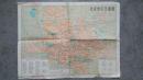 旧地图-北京市区交通图(1987年7月1版修订北京24印)4开8品