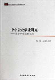 中小企业创业研究：基于产业集群视角