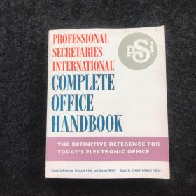 PROFESSIONAL SECRETARIES INTERNATIONAL COMPLETE OFFICE HANDBOOK（国际专业秘书完整办公室手册）英文