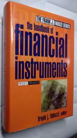 The Handbook of Financial Instruments Frank J. 金融工具手册 正版