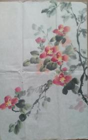 早期无落款国画70CM*45CM