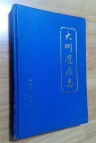 （湖南邵阳市）大圳灌区志  （16开 精装 厚本）