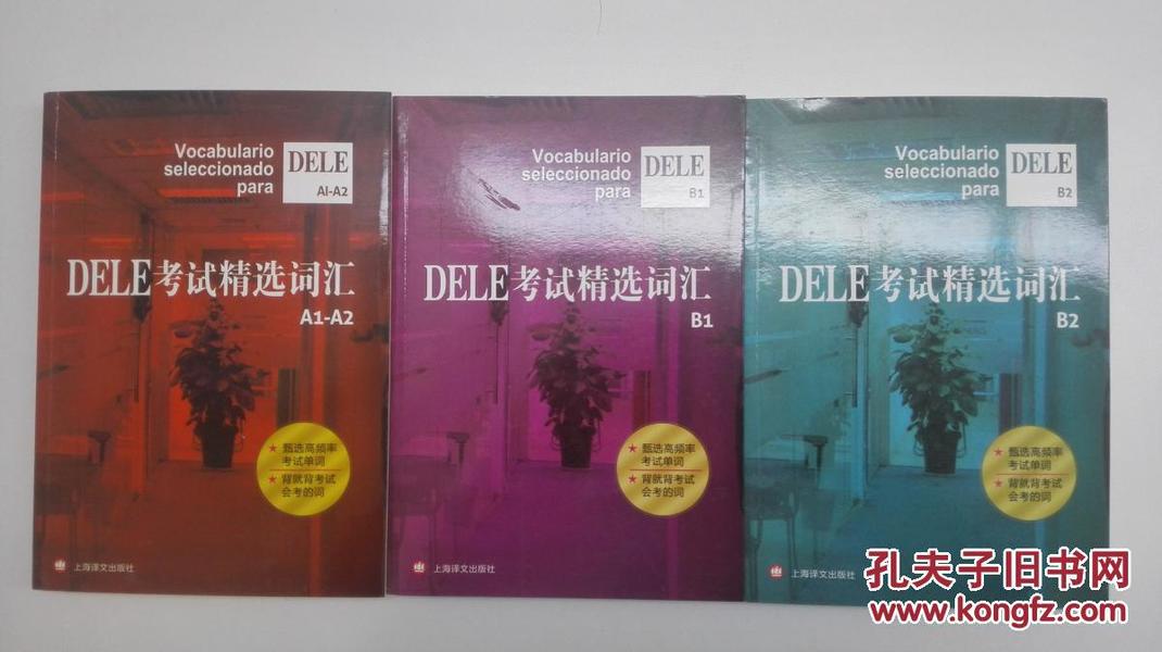 DELE考试精选词汇B2（如与A1B1三册合售则包邮）