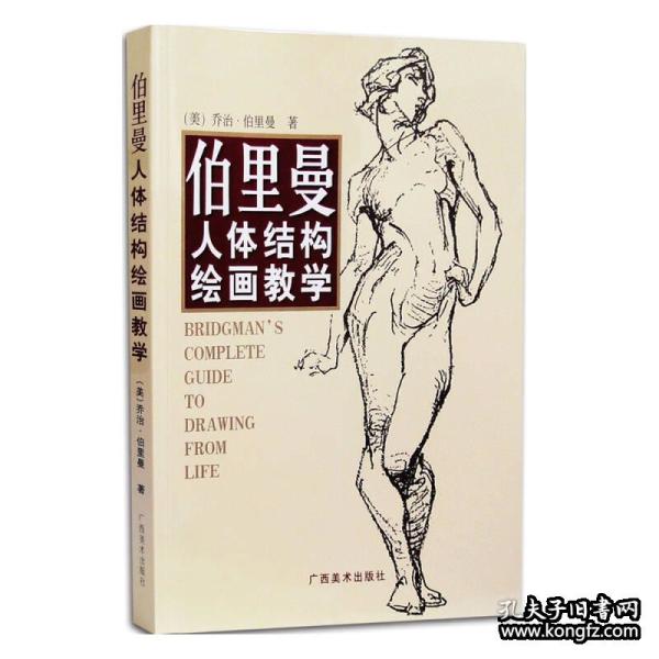 伯里曼人体结构绘画教学 9787806740651 乔治伯里曼,晓鸥,辛昕,小野  广西美术出版社