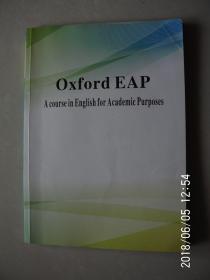 Oxford EAP  A course in English for Academic Purposes  书页有字迹 按图发货 严者勿拍 售后不退 谢谢！