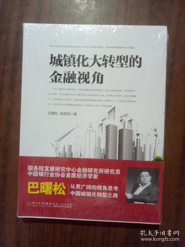 城镇化大转型的金融视角：从更广阔的视角思考中国城镇化转型之路