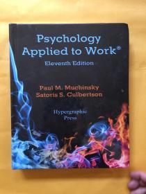 Psychoiogy APPlied to Work