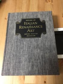 [稀见精装厚册]History of Italian Renaissance art意大利文艺复兴艺术史