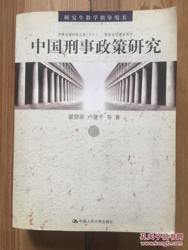 中国刑事政策研究