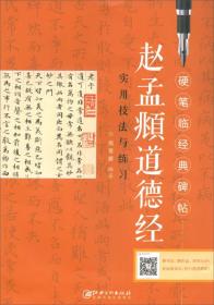 赵孟頫道德经实用技法与练习/硬笔临经典碑帖