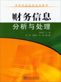 高等学校实训系列教材：财务信息分析与处理