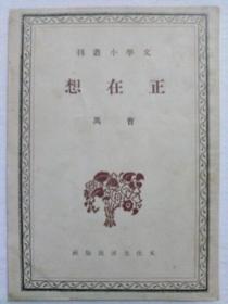 正在想  文学小丛刊  包邮