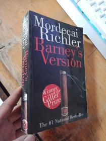 Mordecai Richler Barney S Version：莫迪凯·里奇勒巴尼 详情阅图