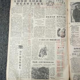 《贵州青年报》1958年12月3日  第231期