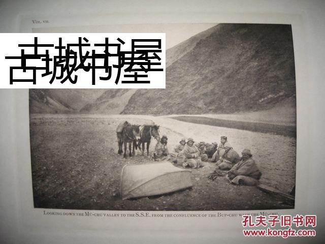 文献，极其珍贵 《藏南：1906 - 1908年的研究与以前的发现》大量珍贵老照片与地图，1917-1922年出版