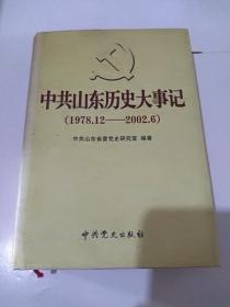 中共山东历史大事记:1978年12月～2002年6月