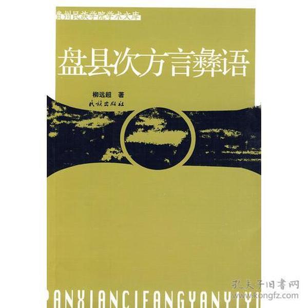 盘县次方言彝语(贵州民族学院学术文库)