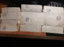 1966年盖“免费军事邮件” 三角戳 ，带雷锋照片的实寄封8个合售