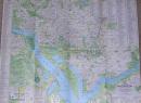 现货 national geographic美国国家地理地图1964年12月 Suburban Washington华盛顿郊区
