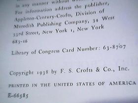 THE ROOTS OF AMERICAN CIVILIZATION  A HISTORY OF AMERICAN COLONIAL LIFE  原版布面精装《美国文明的根源——美国殖民生活史》——全网唯一孤本！！内页品好无涂写、有图