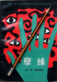 扬.盖菲莱克《孽缘》长篇小说，87年1版1印，馆藏正版8成5新