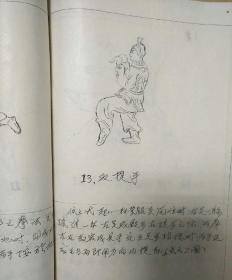 少林实用自卫拳、醉拳、猴拳三本油印本合售  稀有 16开本 不喜勿拍