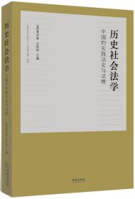 历史社会法学：中国的实践法史与法理