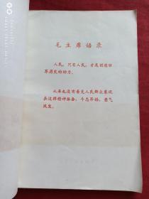 枣林村集1972年