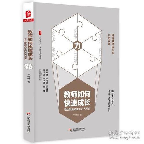 教师如何快速成长：专业发展必备的六大素养 大夏书系