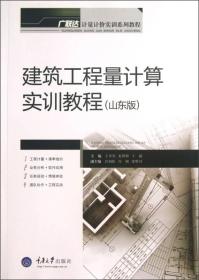 广联达计量计价实训系列教程：建筑工程量计算实训教程（山东版）