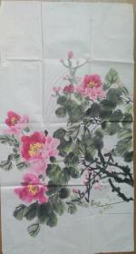 早期无款国画作品93CM*50CM