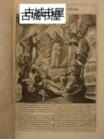 非常罕见，《比利时画家，艺术家和雕刻家米歇尔·纳塔利斯艺术》118幅雕刻版画，1693年出版，29cmx 19cm