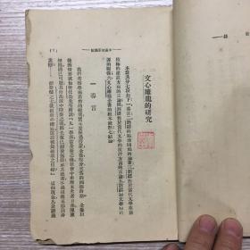 1928年出版巜中国文学史杂论》