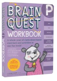 Brain Quest Workbook: Pre-K (With Stickers)  益智练习：Pre-K级