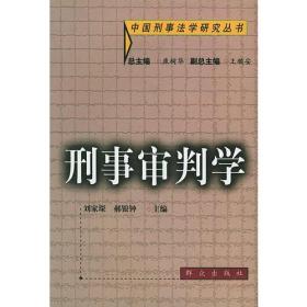 刑事审判学——中国刑事法学研究丛书