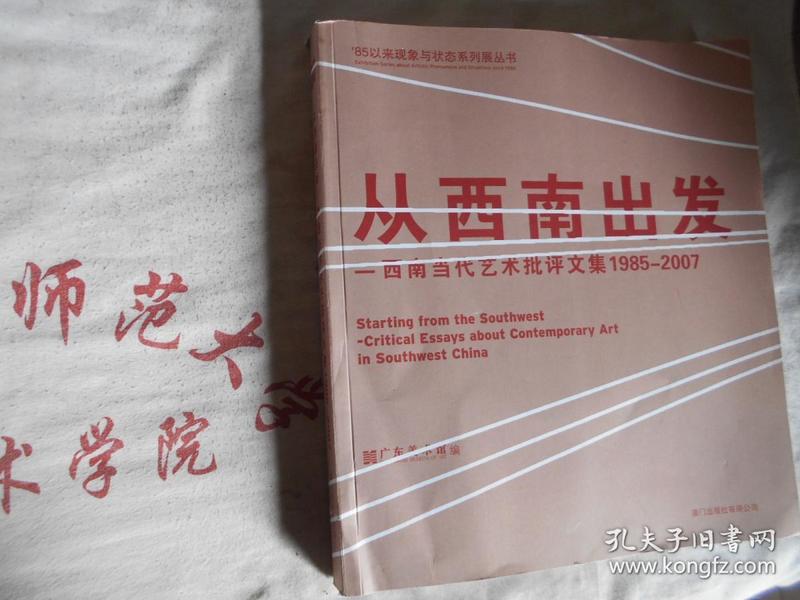 85以来现象与状态系列展丛书  从西南出发--西南当代艺术批评文集 1985--2007