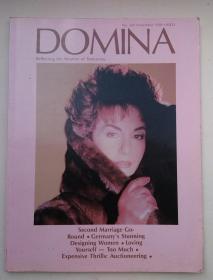 DOMINA-REFLECTING THE WOMAN OF TOMORROW（英文原版时尚类杂志，1988年Nov)