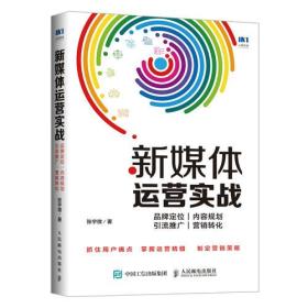 新媒体运营实战 品牌定位 内容规划 引流推广 营销转化