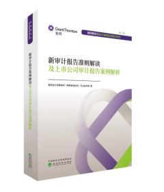 新审计报告准则解读及上市公司审计报告案例解析