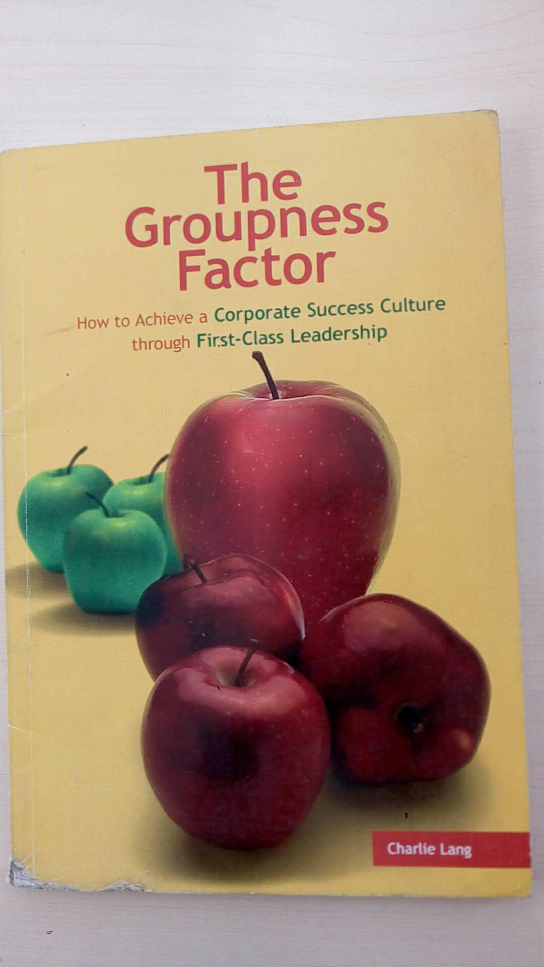The Groupness Factor - How to Achieve a Corporate（簽名本）
