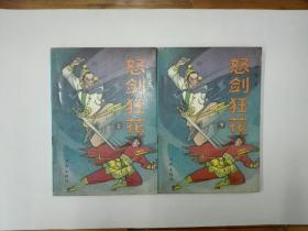 怒剑狂花（上下全两册）1992年一版一印