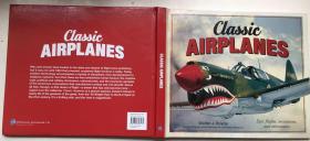 英文原版 CLASSIC AIRPLANES 经典飞机历史画册  精装 Epic flights,inventions,and milestones