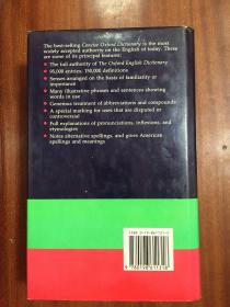 英国进口原装英国印刷词典 简明牛津辞典第7版The Concise Oxford Dictionary of Current English the 7th Edition Hardcover