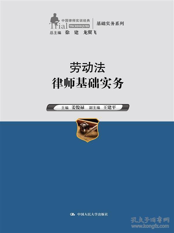 劳动法律师基础实务（中国律师实训经典·基础实务系列）