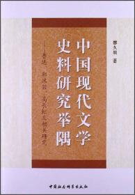 正版书 中国现代文学史料研究举隅:鲁迅、郭沫若、*长虹及相关研究