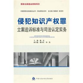 中国刑事法制建设丛书：侵犯知识产权罪立案追诉标准与司法认定实务